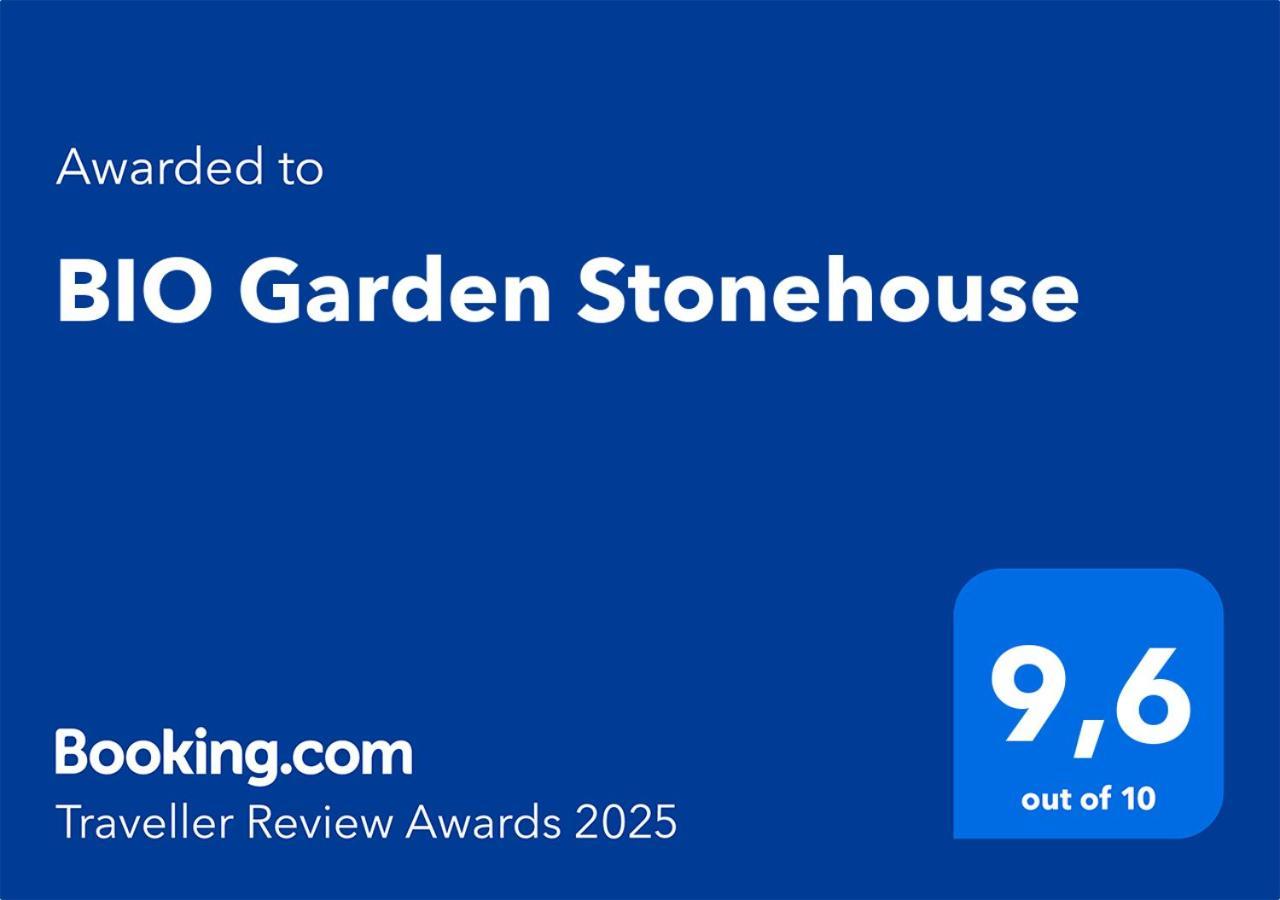 Bio Garden Stonehouse Villa Gonia Exterior photo